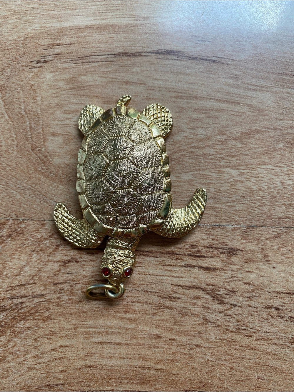 Vintage Napier Sea Turtle Pendant